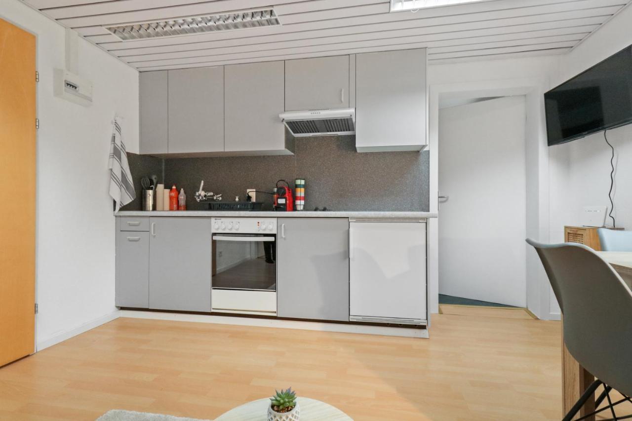 Appartement Confortable Avec Un Sauna Лойкербад Экстерьер фото
