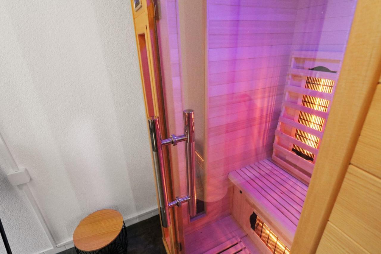 Appartement Confortable Avec Un Sauna Лойкербад Экстерьер фото